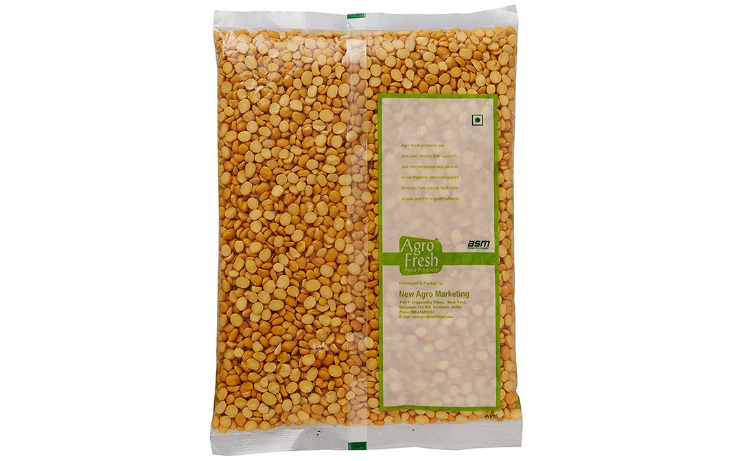 Agro Fresh Regular Chana Dal    Pack  500 grams